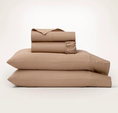 Signature Hemmed Sheet Set - Camel