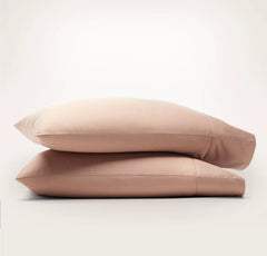 Signature Hemmed Pillowcase Set - Terracotta