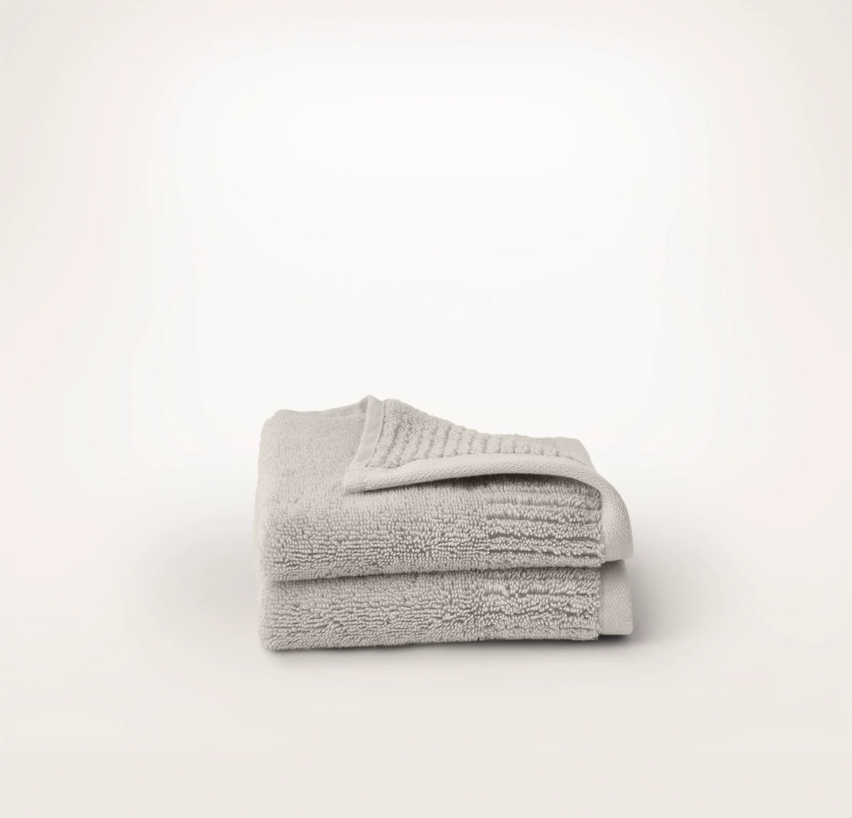 Turkish Ultra Plush Washcloths (Pair) - Pewter