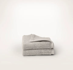 Turkish Ultra Plush Washcloths (Pair) - Pewter