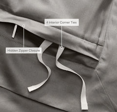 Reserve Duvet Set - Stone