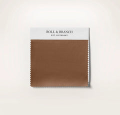 Summit Supima Fabric Swatch - Chestnut
