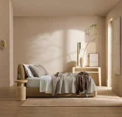 Signature Textured Stitch Quilted Sham - Oak