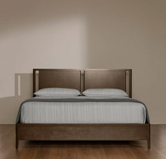 Wood Frame Bed - Espresso