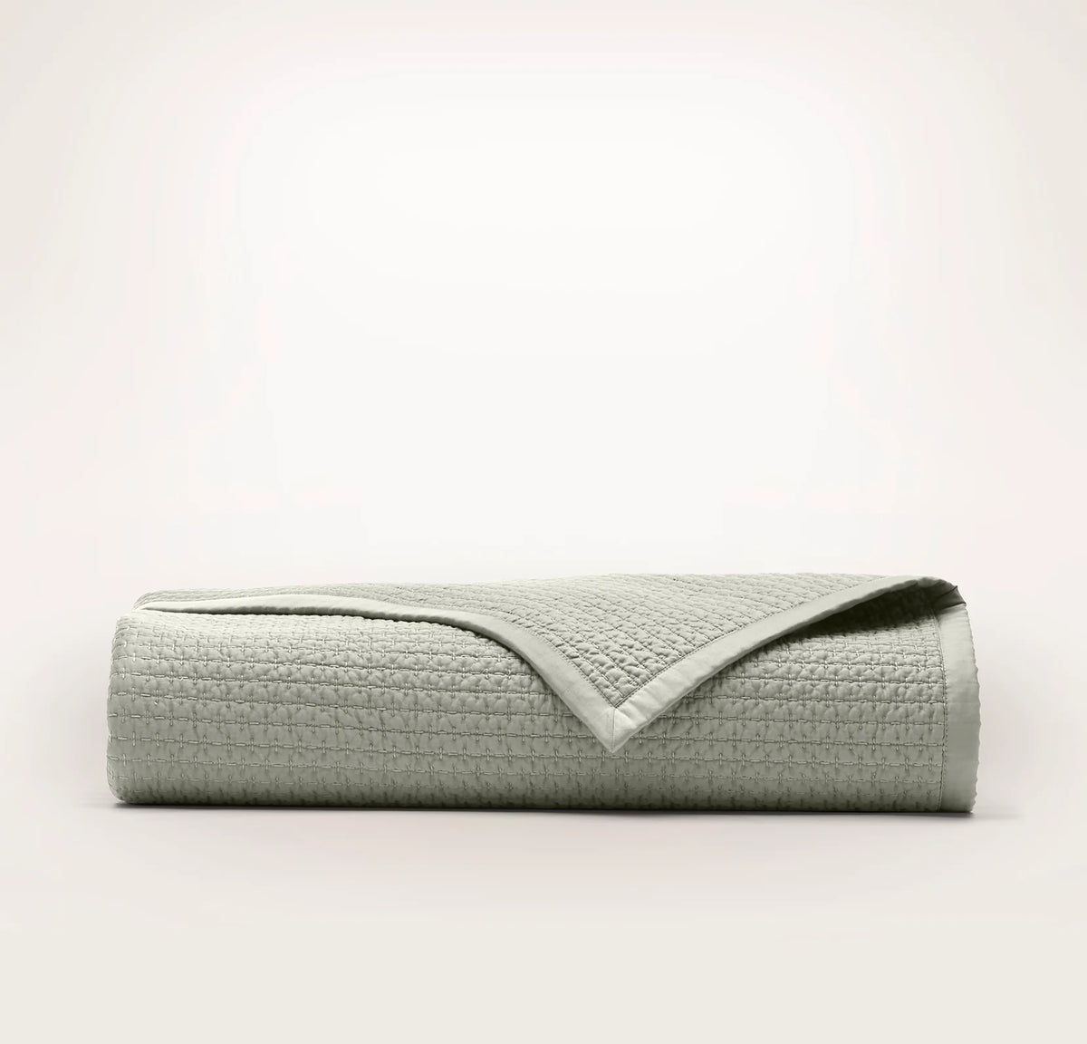 Signature Textured Stitch Quilt - Sageleaf