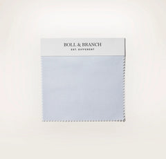 Percale Hemmed Fabric Swatch - Hydrangea