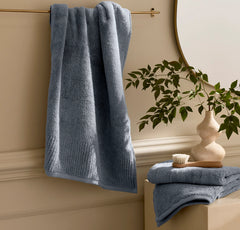 Turkish Ultra Plush Hand Towels (Pair) - Mineral