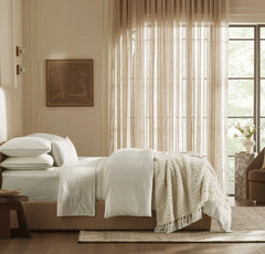 Cozy Boucle Throw Blanket - Cream