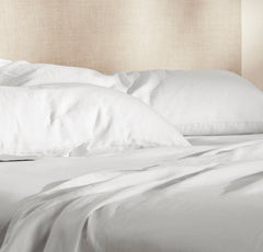 Linen Pillowcase Set - White