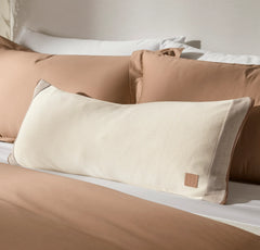 Court Knit Pillow Cover - Cream