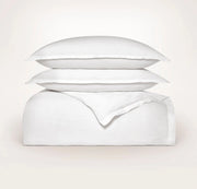 Linen Duvet Set - White