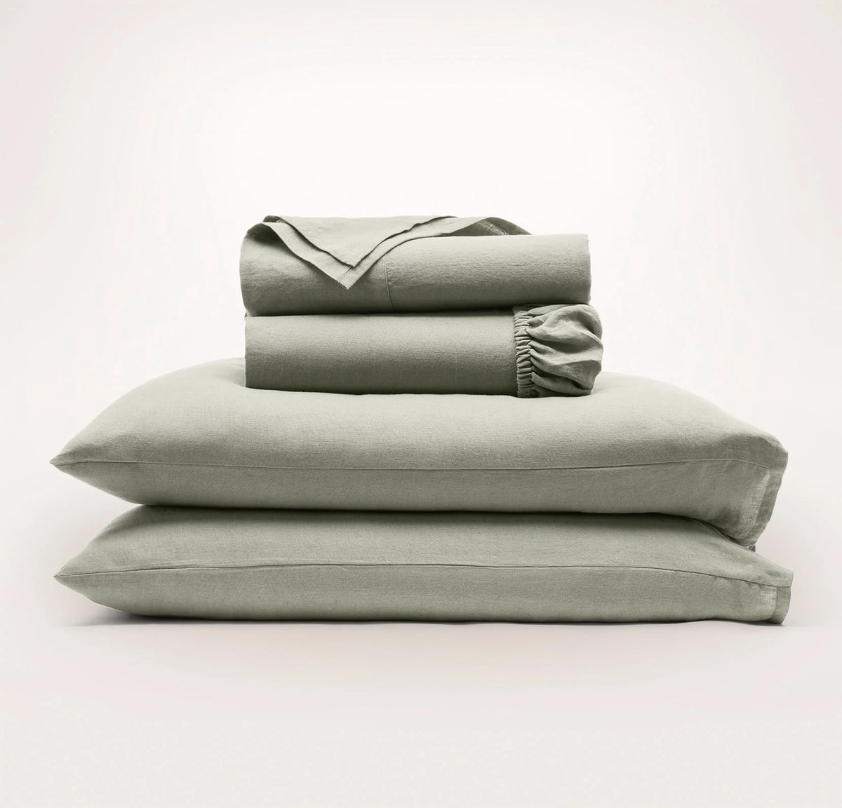Linen Sheet Set - Sageleaf