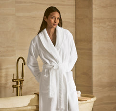 Turkish Ultra Plush Robe - White