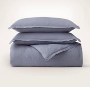 Linen Duvet Set - Melange Bay