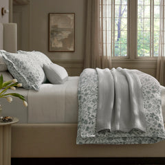 Signature Hemmed Duvet Set - Shore Botanical
