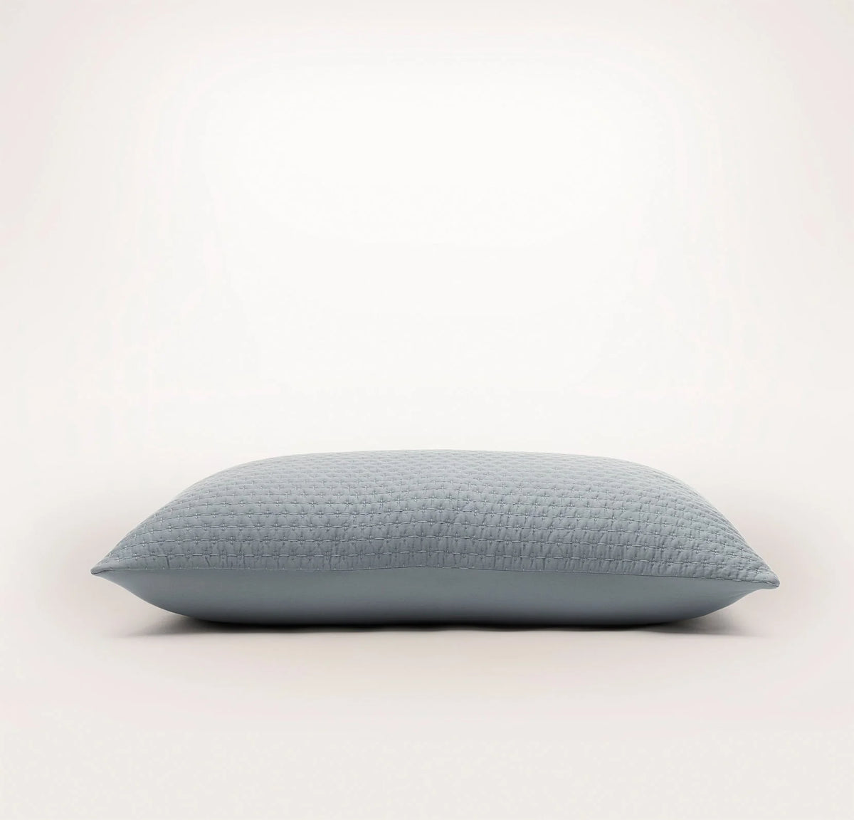 Signature Textured Stitch Quilted Sham - Bluestone