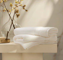 Plush Hand Towels (Pair) - White