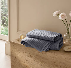 Turkish Waffle Hand Towels (Pair) - Mineral