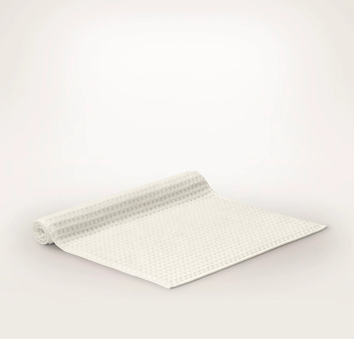 Turkish Waffle Bath Mat - Cream