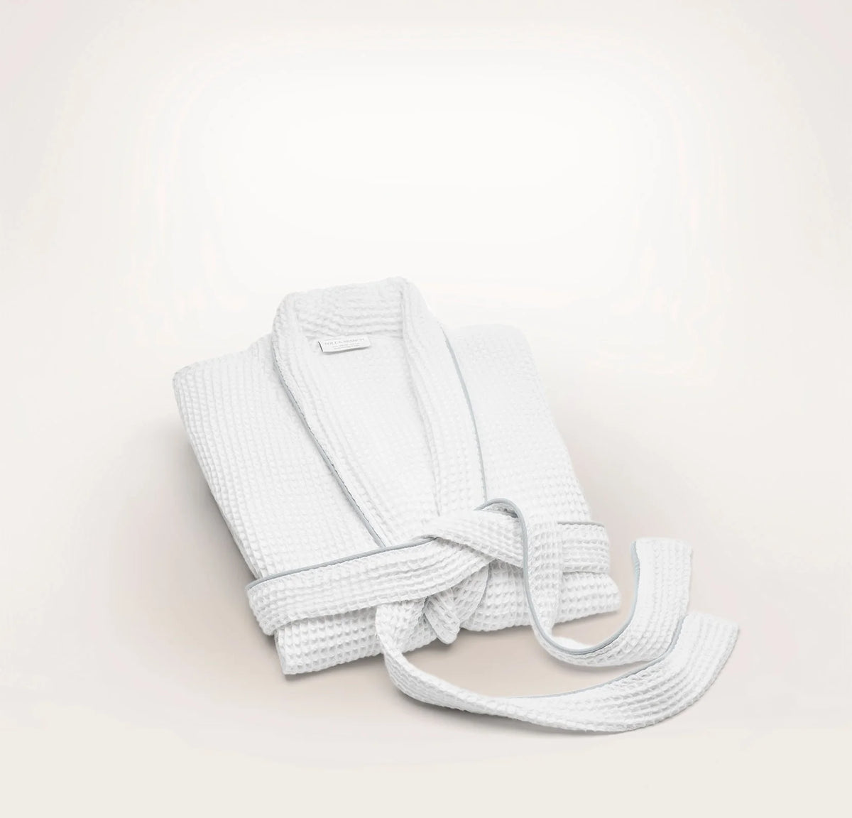 Waffle Robe - White/Shore
