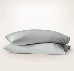 Signature Embellished Pillowcase Set - Shore/Shore Curved Edge