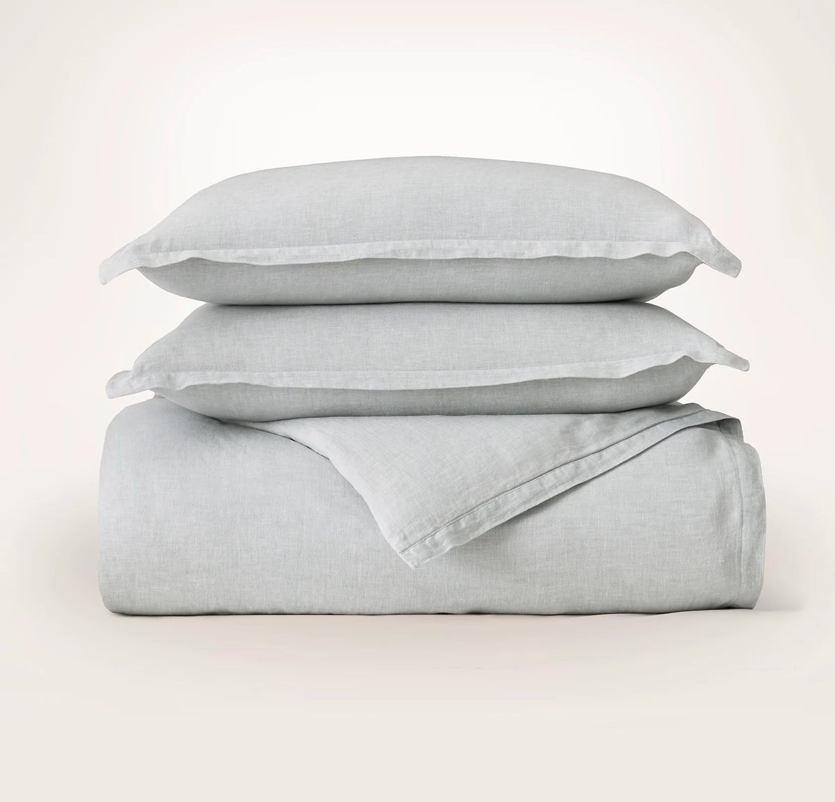 Linen Duvet Set - Melange Shore