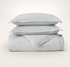 Linen Duvet Set - Melange Shore