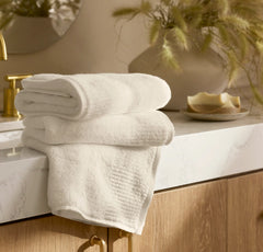 Turkish Ultra Plush Hand Towels (Pair) - Cream