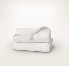 Turkish Ultra Plush Hand Towels (Pair) - White