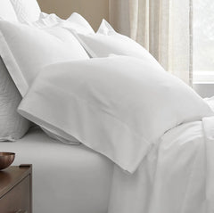Signature Hemmed Pillowcase Set - White