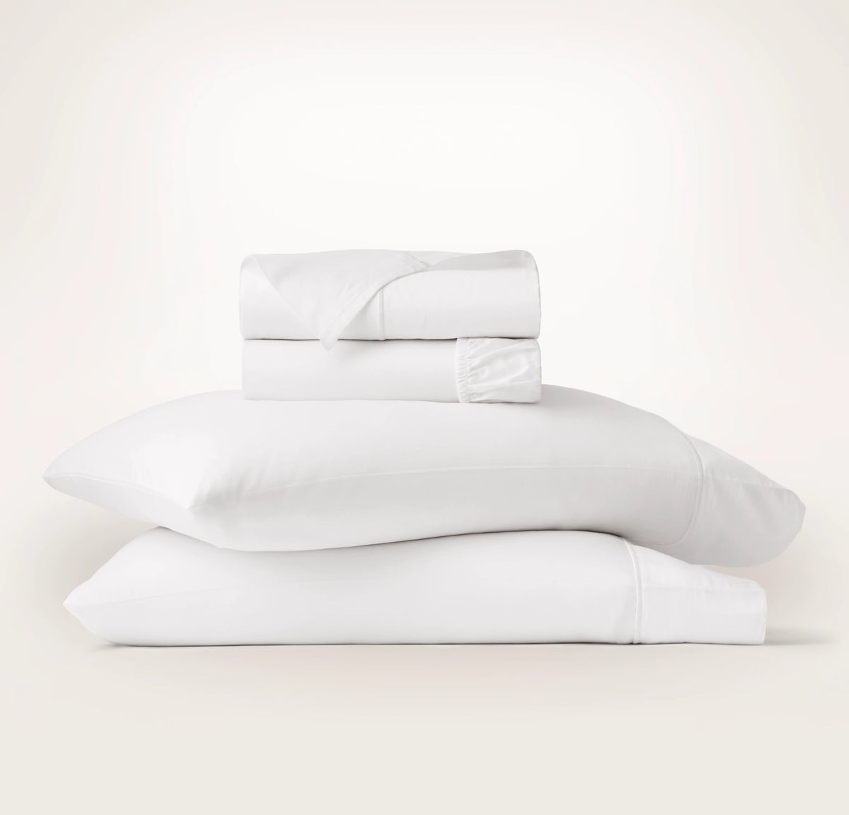 Signature Embellished Sheet Set - White/White Embroidered