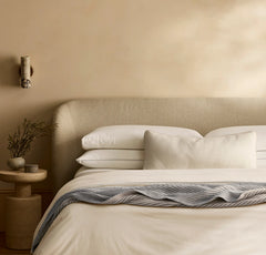 Threadmark Pillow Cover (Lumbar) - Soft White/Melange Natural