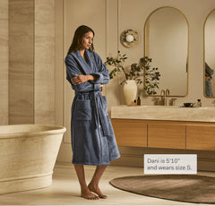 Turkish Ultra Plush Robe - Mineral