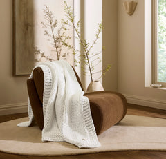 SuperLoop Throw Blanket - White