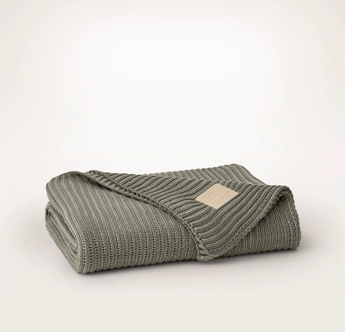 Sunday Knit Throw Blanket - Juniper/Sageleaf
