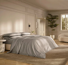 Summit Supima Duvet Set - Pewter