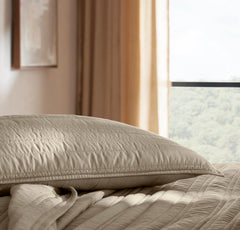Signature Stripe Quilt Set - Oak