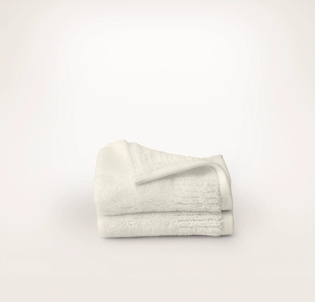 Turkish Ultra Plush Washcloths (Pair) - Cream