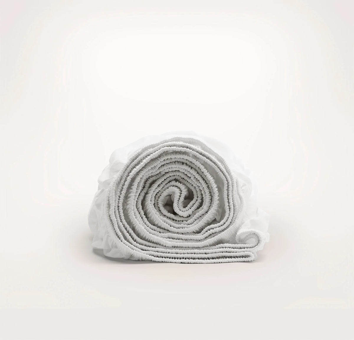 Signature Fitted Sheet - White
