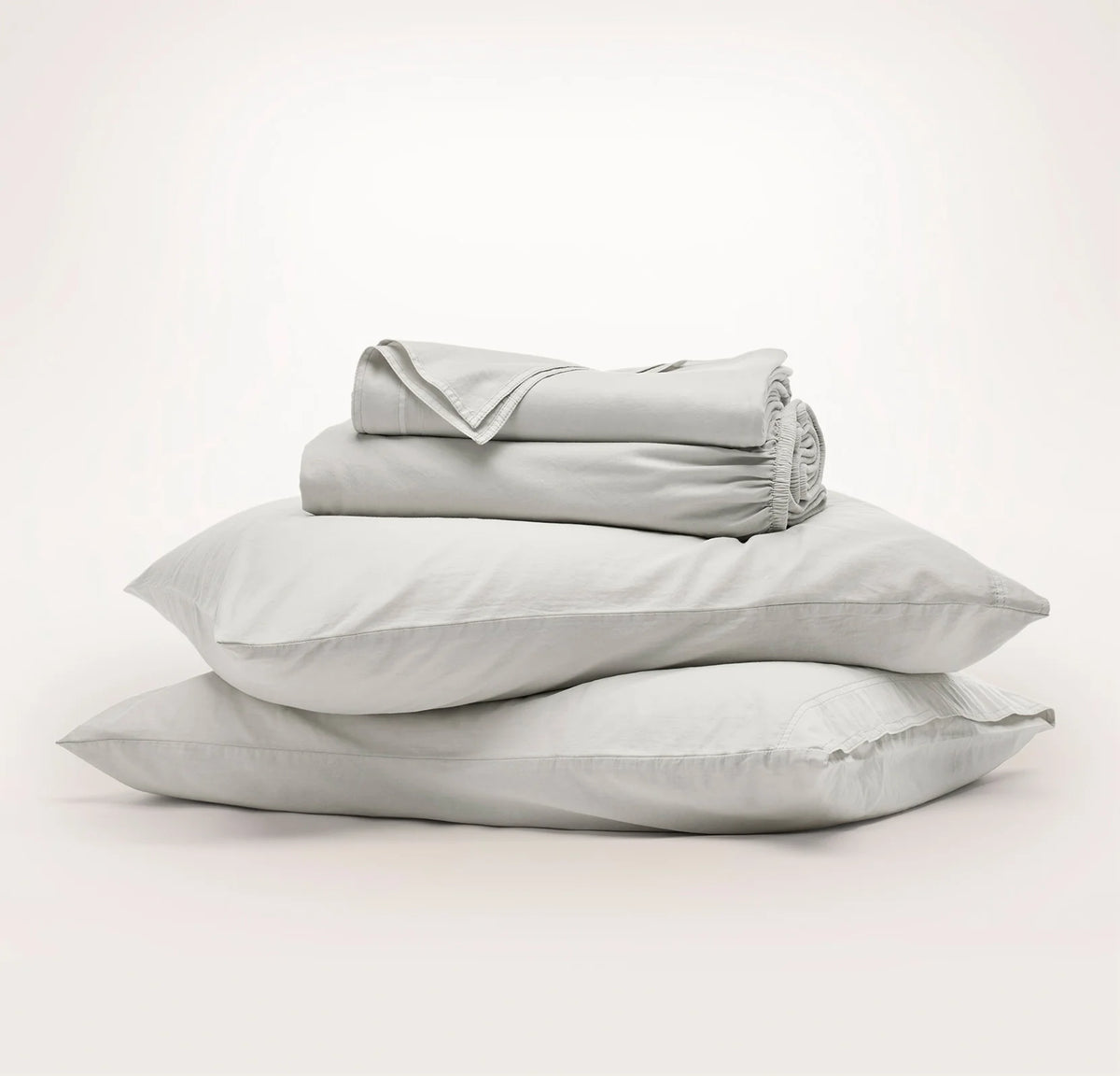 Signature Vintage Washed Sheet Set - Vintage Mist