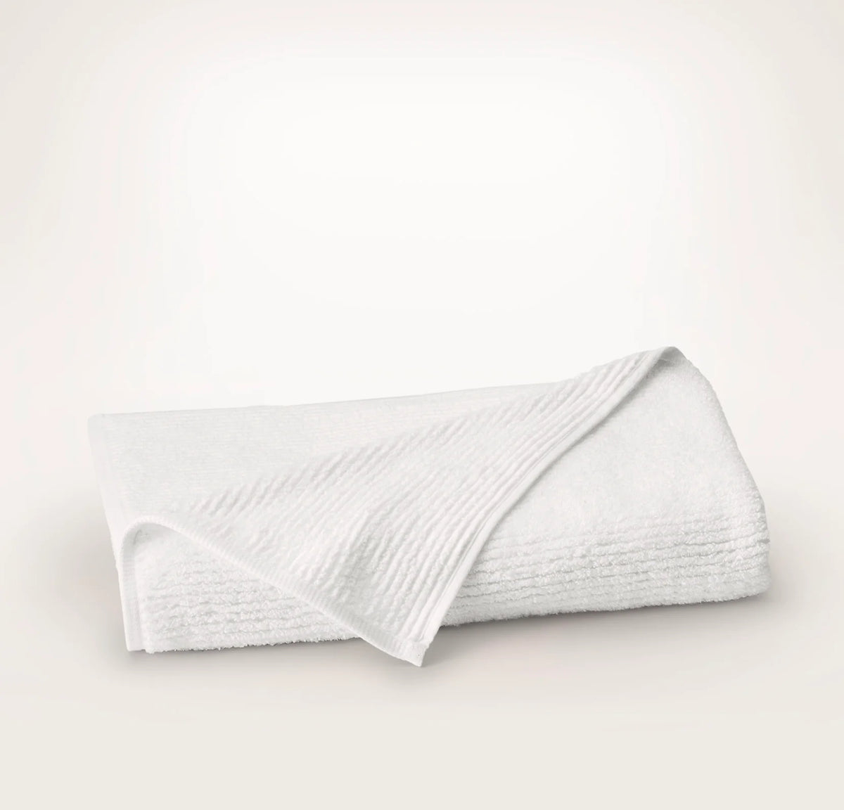 Turkish Ribbed Bath Sheet - White