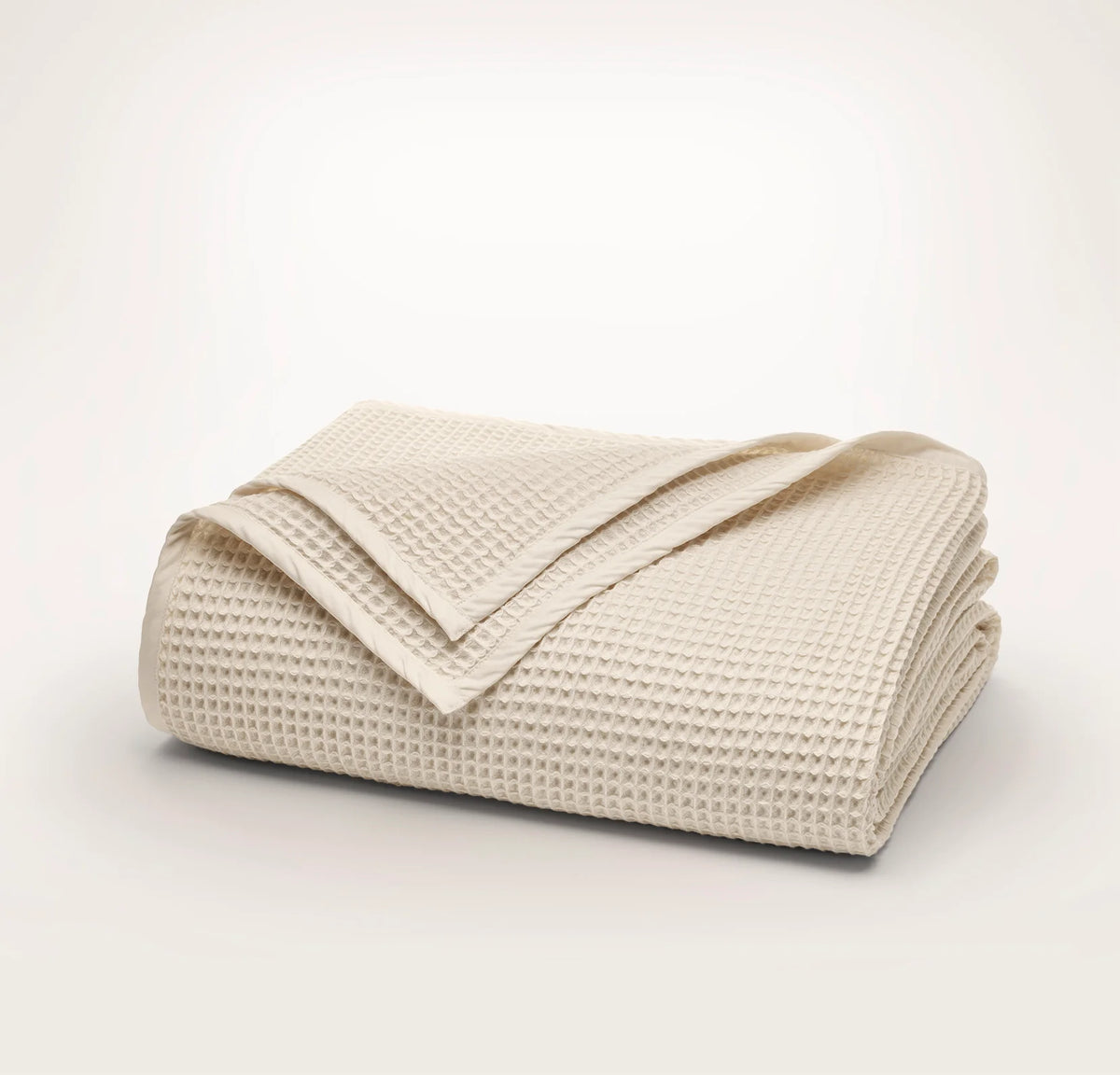 Waffle Bed Blanket - Natural