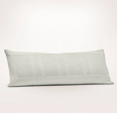 Fluted Pillow Cover (Lumbar) - Mist