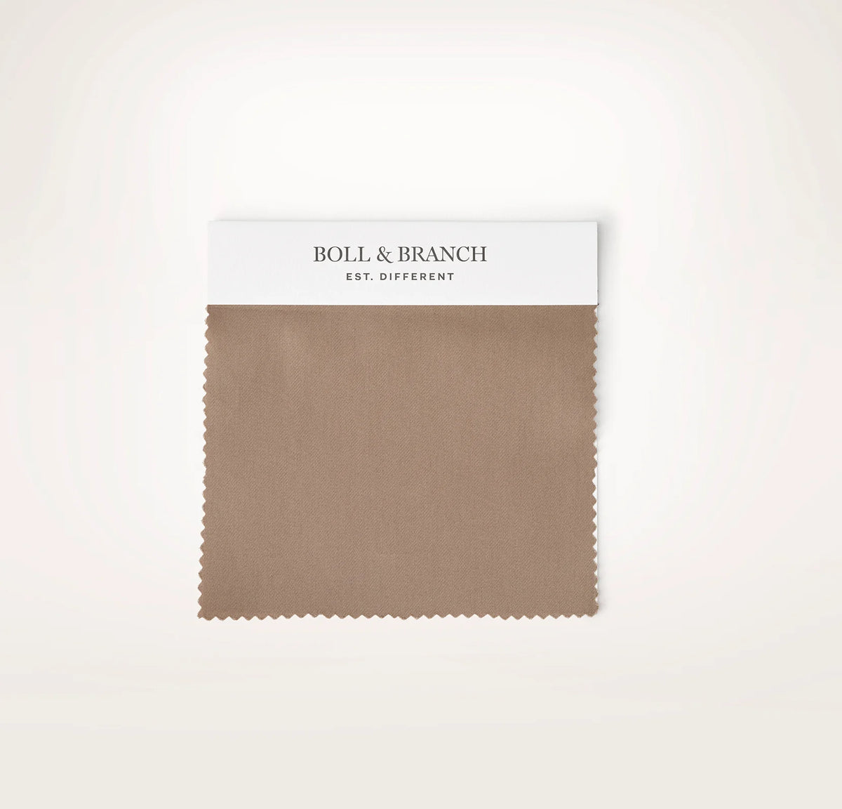 Signature Hemmed Fabric Swatch - Walnut
