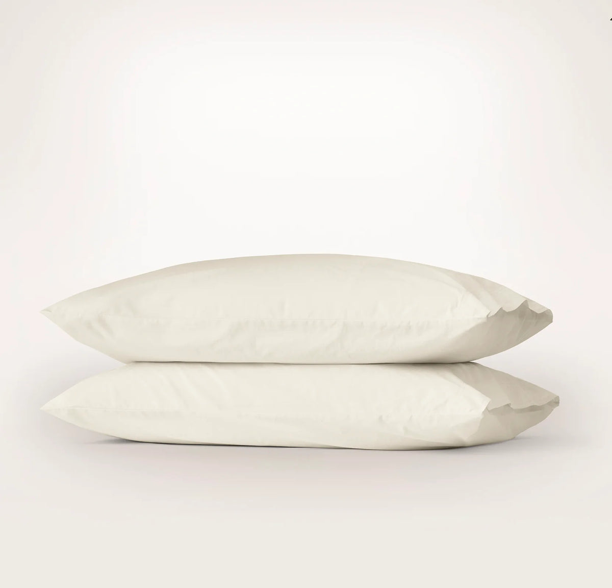 Percale Vintage Washed Pillowcase Set - Vintage Cream