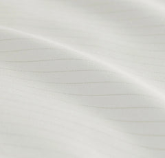 Signature Hemmed Sheet Set - White/Oak Delicate Stripe