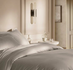 Summit Supima Duvet Set - Pewter