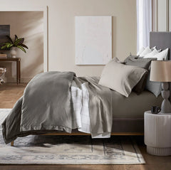 Signature Fitted Sheet - Pewter