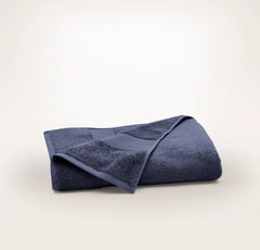 Plush Bath Towel - Coastal Navy