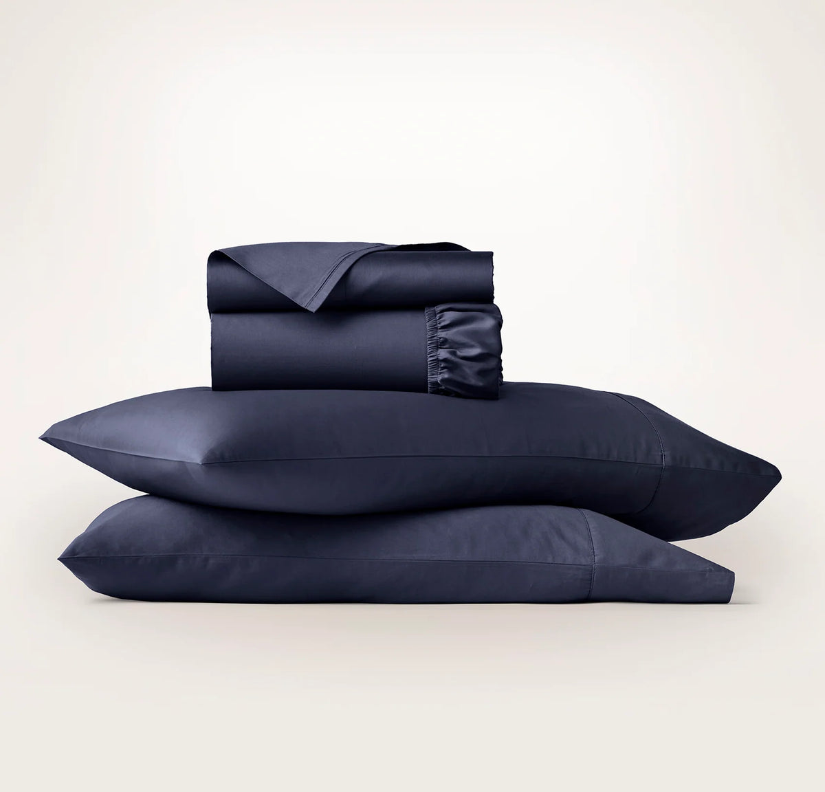Signature Hemmed Sheet Set - Coastal Navy